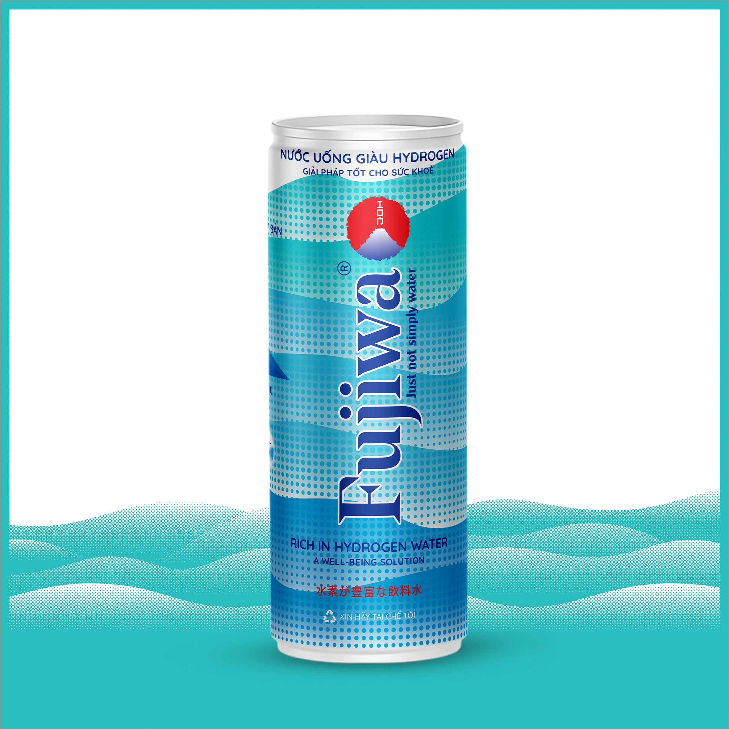 NƯỚC UỐNG FUJIWA GIÀU HYDROGEN CAO CẤP ĐÓNG LON